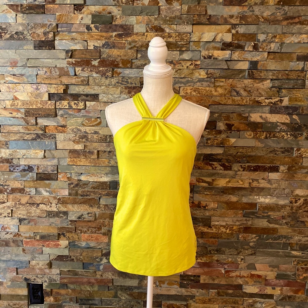 🆑BOGO▪️Trina Turk▪️Lime Green Halter- XL